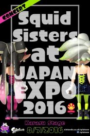 Splatoon – Squid Sisters Concert at Japan Expo 2016